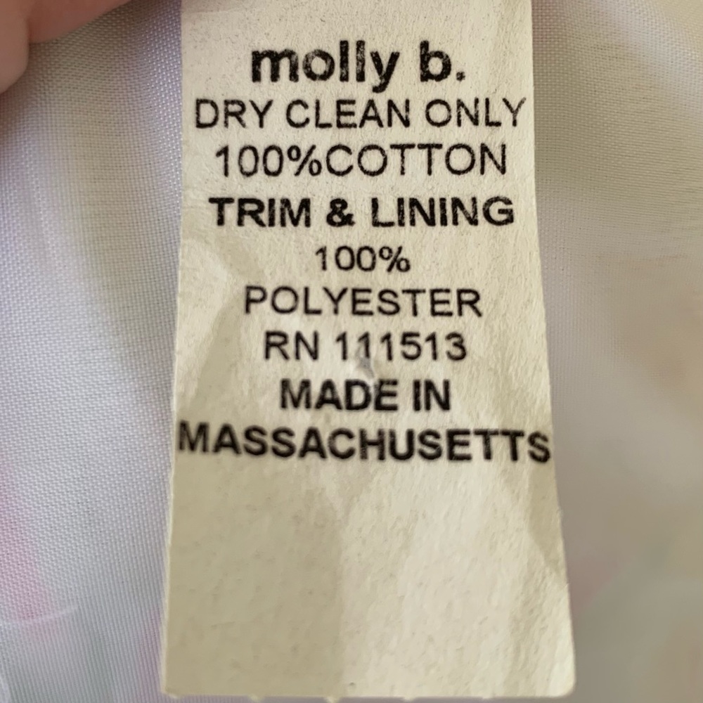 •Molly B.• Preppy Floral Strapless Dress - Size 8 - Picture 8 of 9